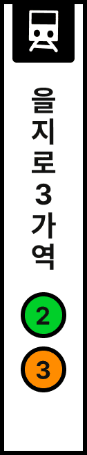 을지로3가역 2호선, 3호선