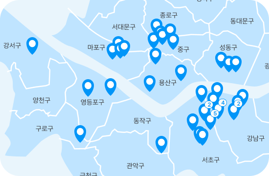 패파 지점 지도