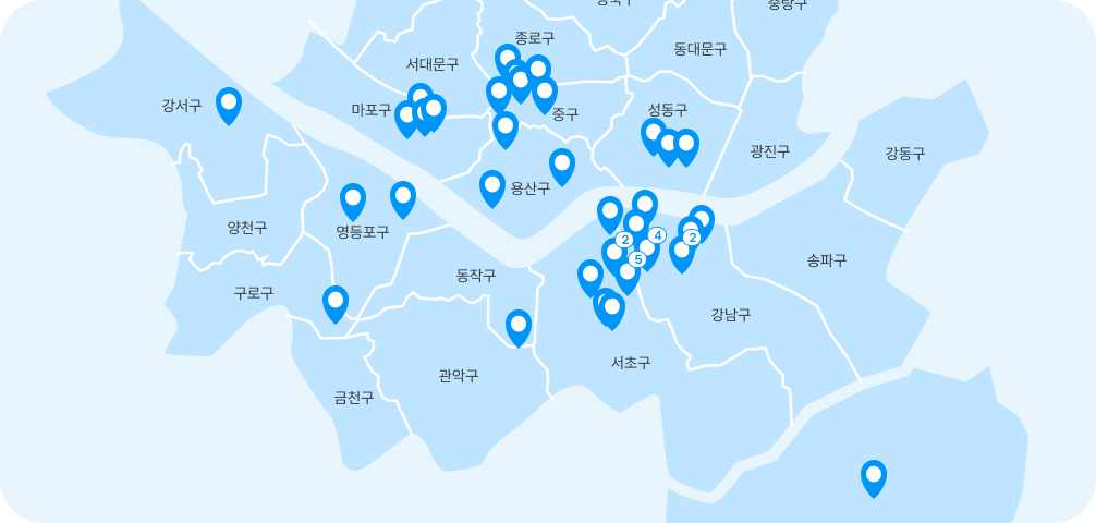 패파 지점 지도